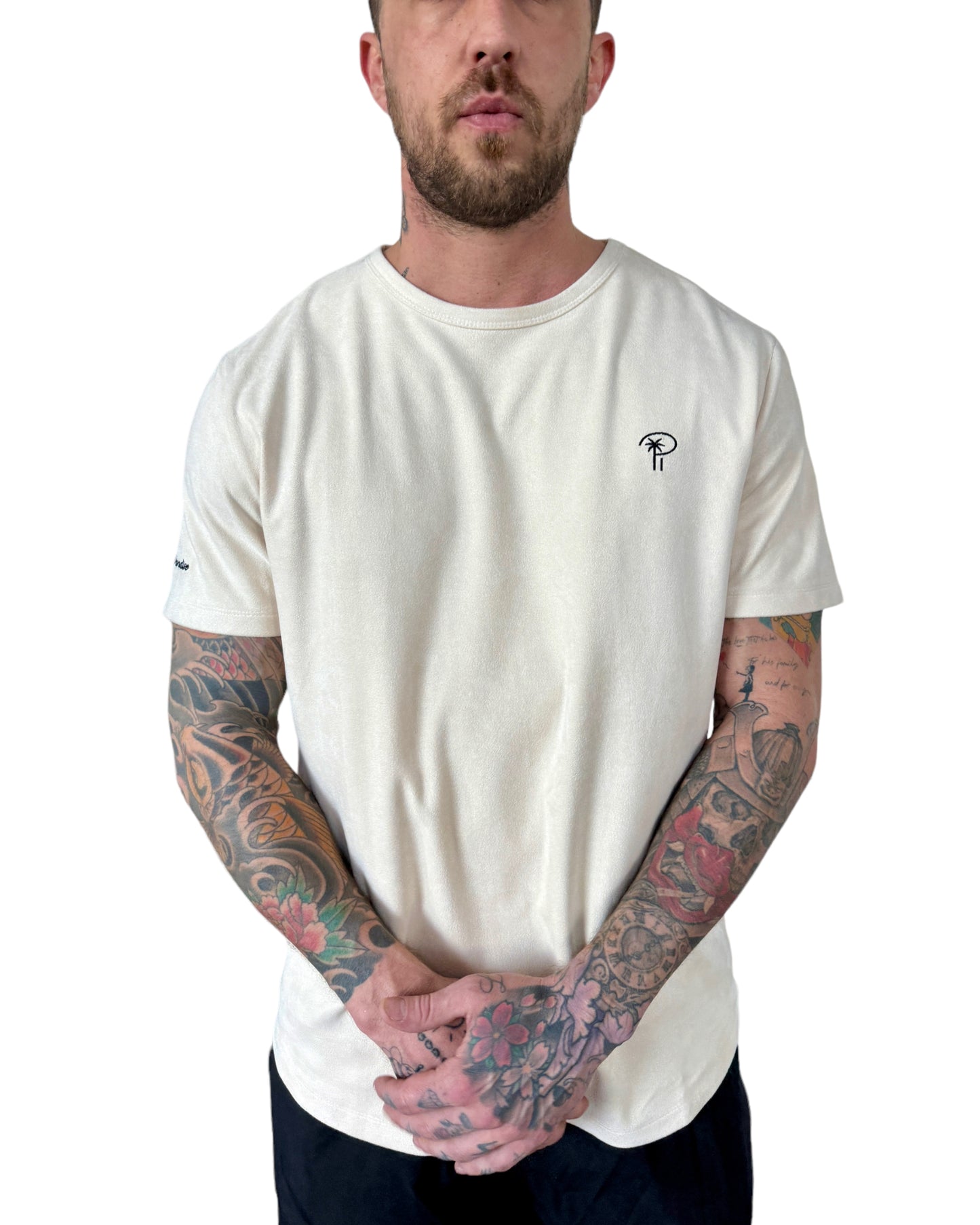 Paradise Signature Suede Curved Tee