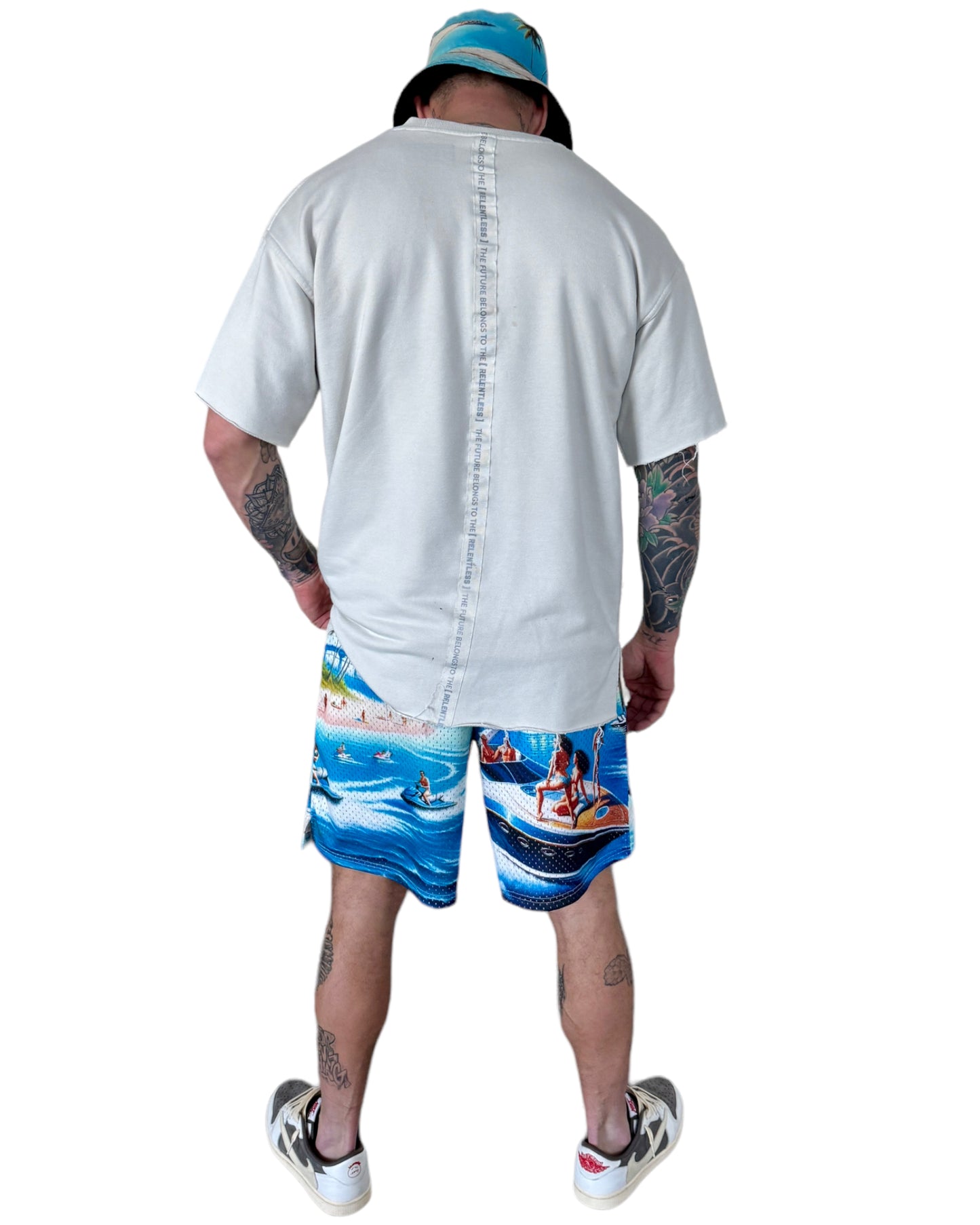 "Miami Vida" Printed Shorts