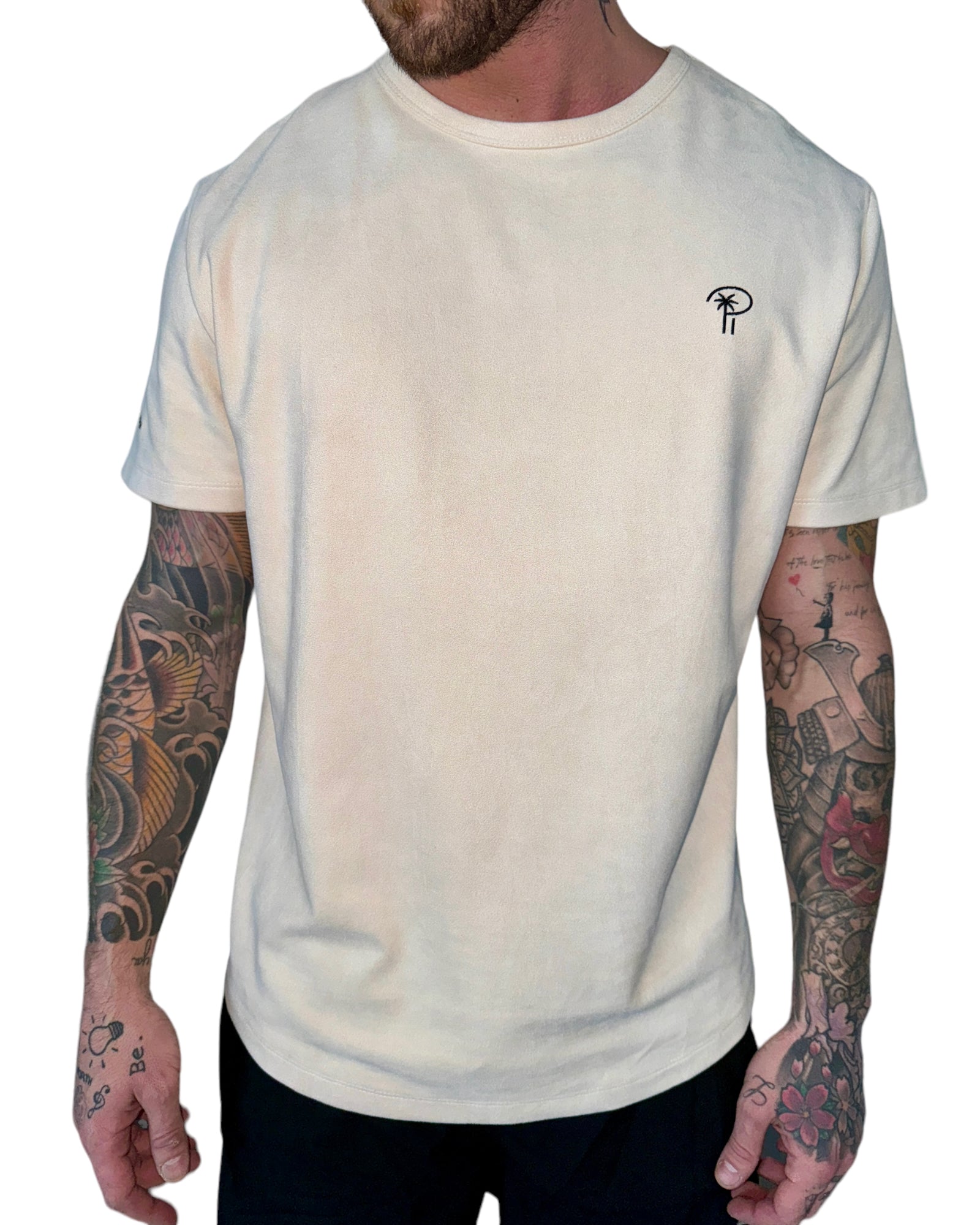 Paradise Signature Suede Curved Tee