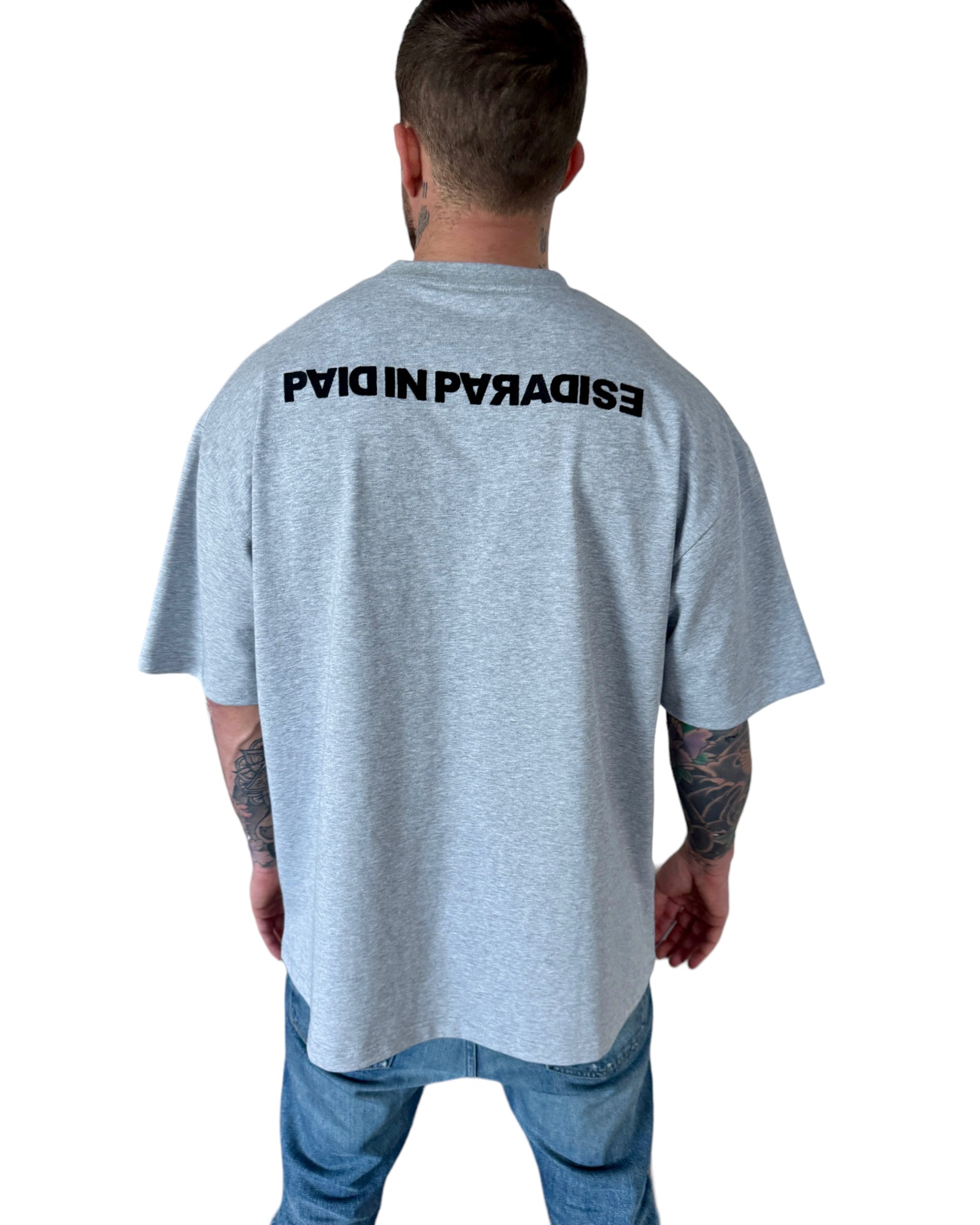 Oversized Flipped Logo Tee