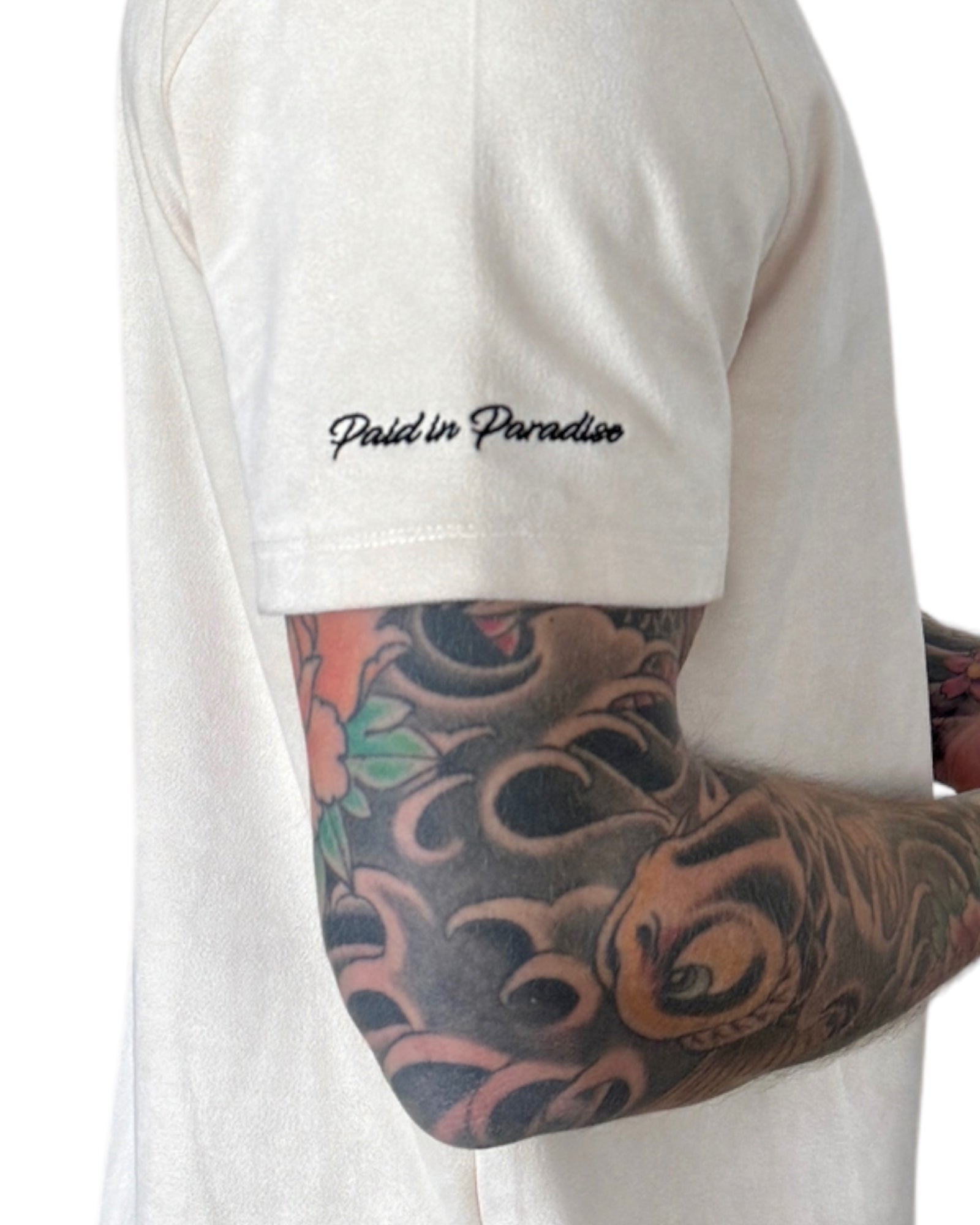 Paradise Signature Suede Curved Tee